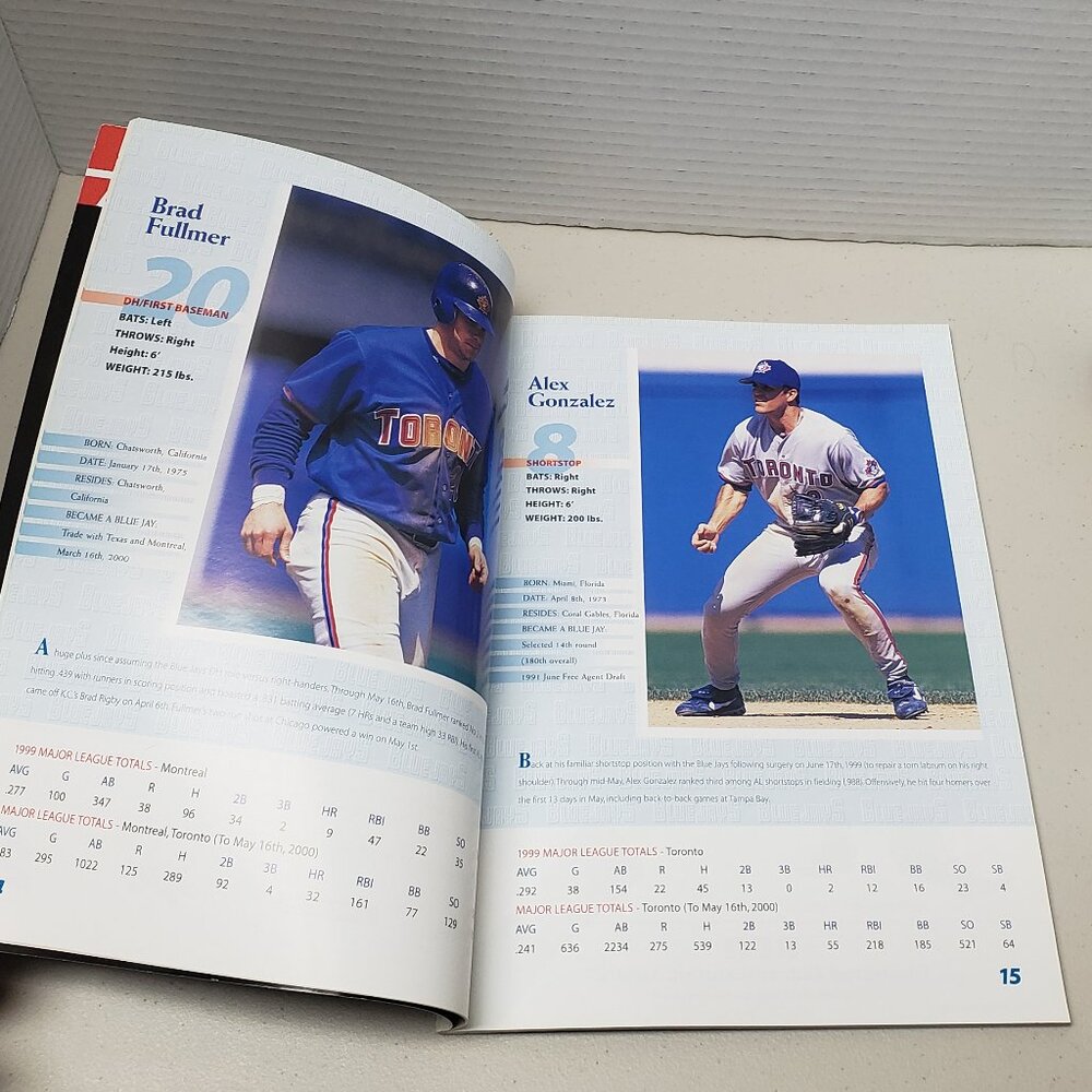 Toronto Blue Jays Yearbook 2000 - Picture 5 of 5
